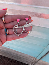 Lil' Heart Barbie Earrings