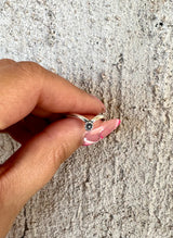 Tiny Flower Stacker Ring