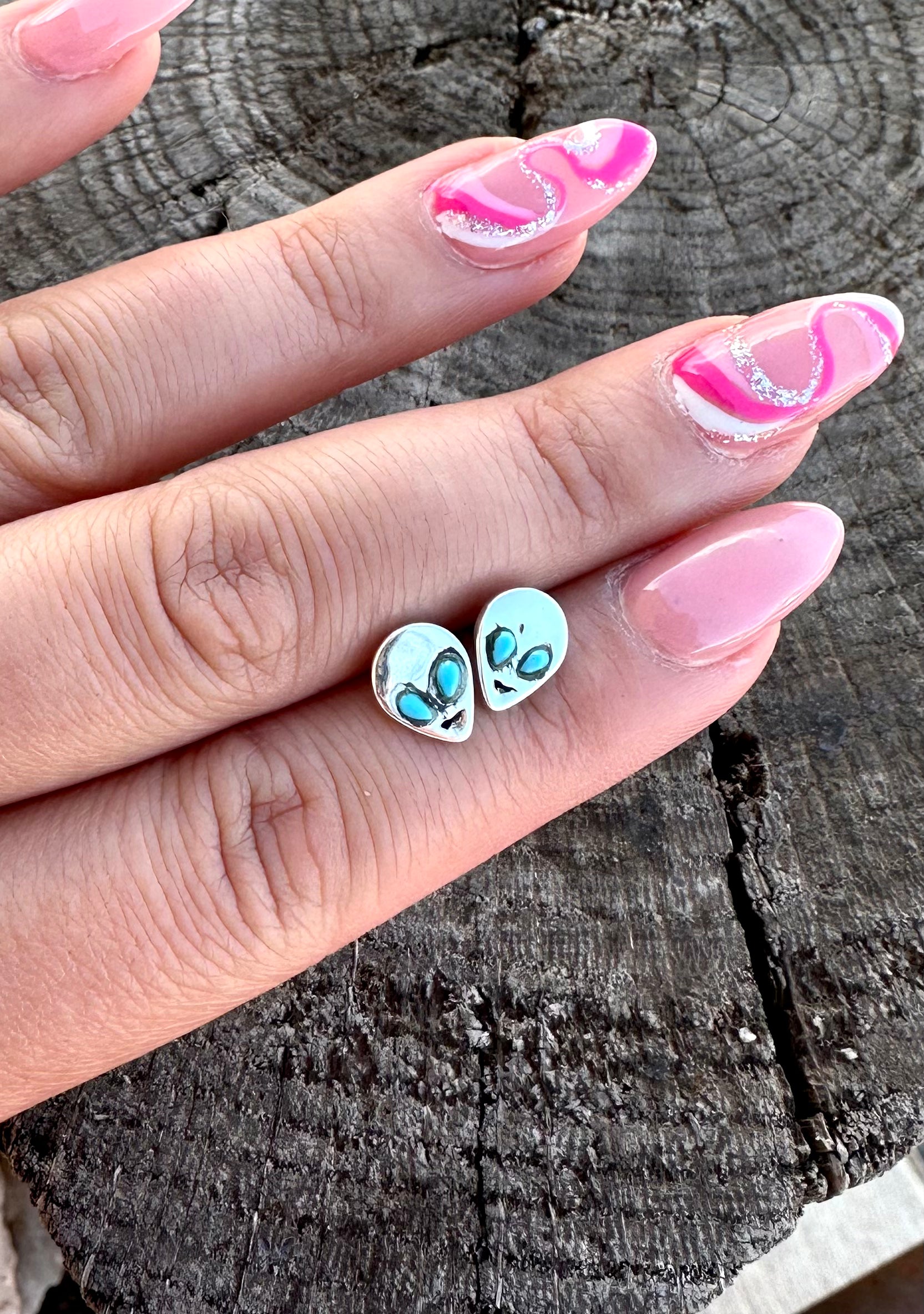 Space Cowboy Alien Earring!!