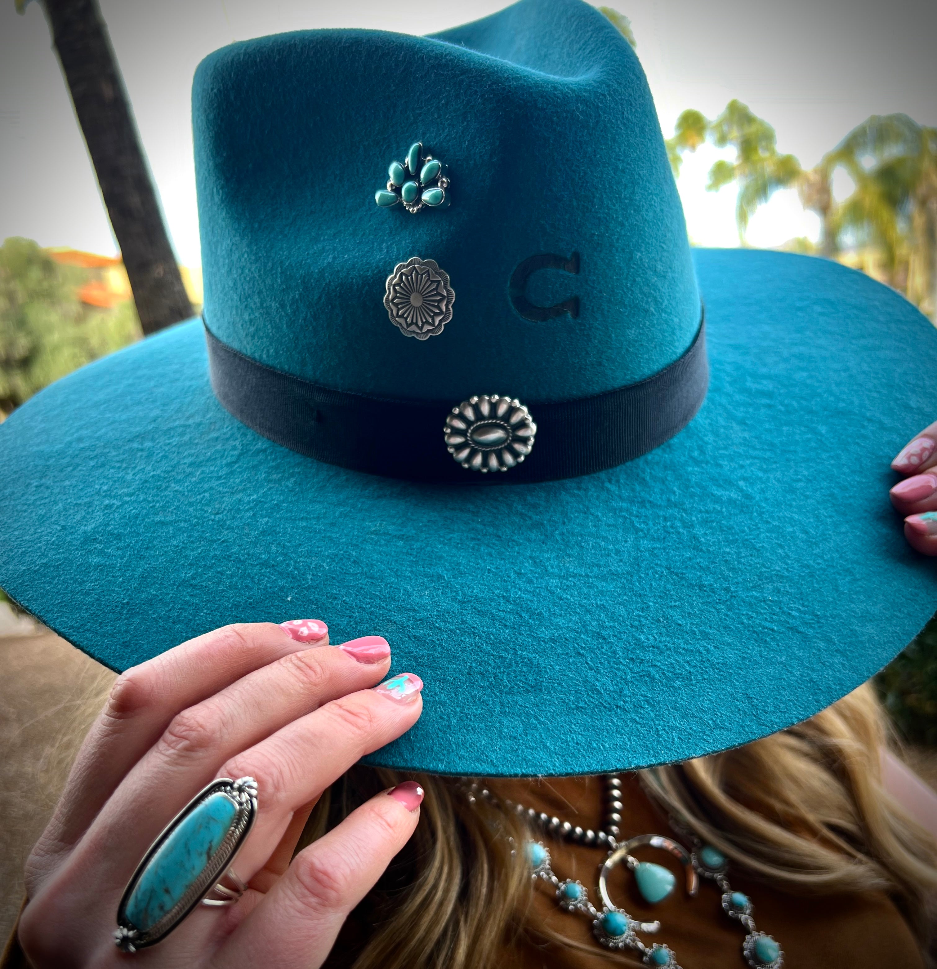 Cowgirl Hat Pins Chaco Canyon Trading