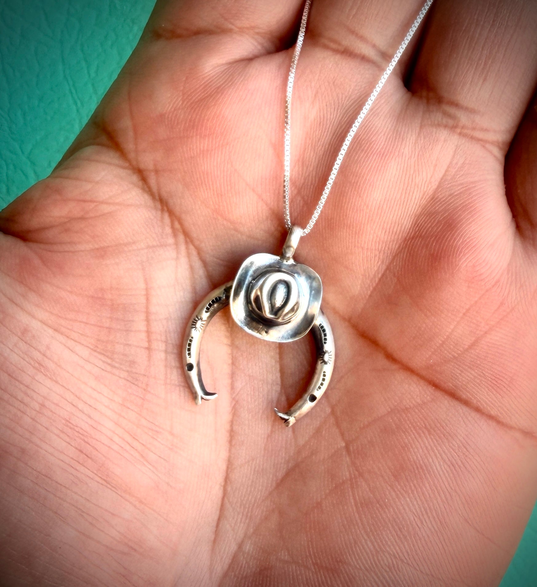 Cowboy Hat Naja Necklace