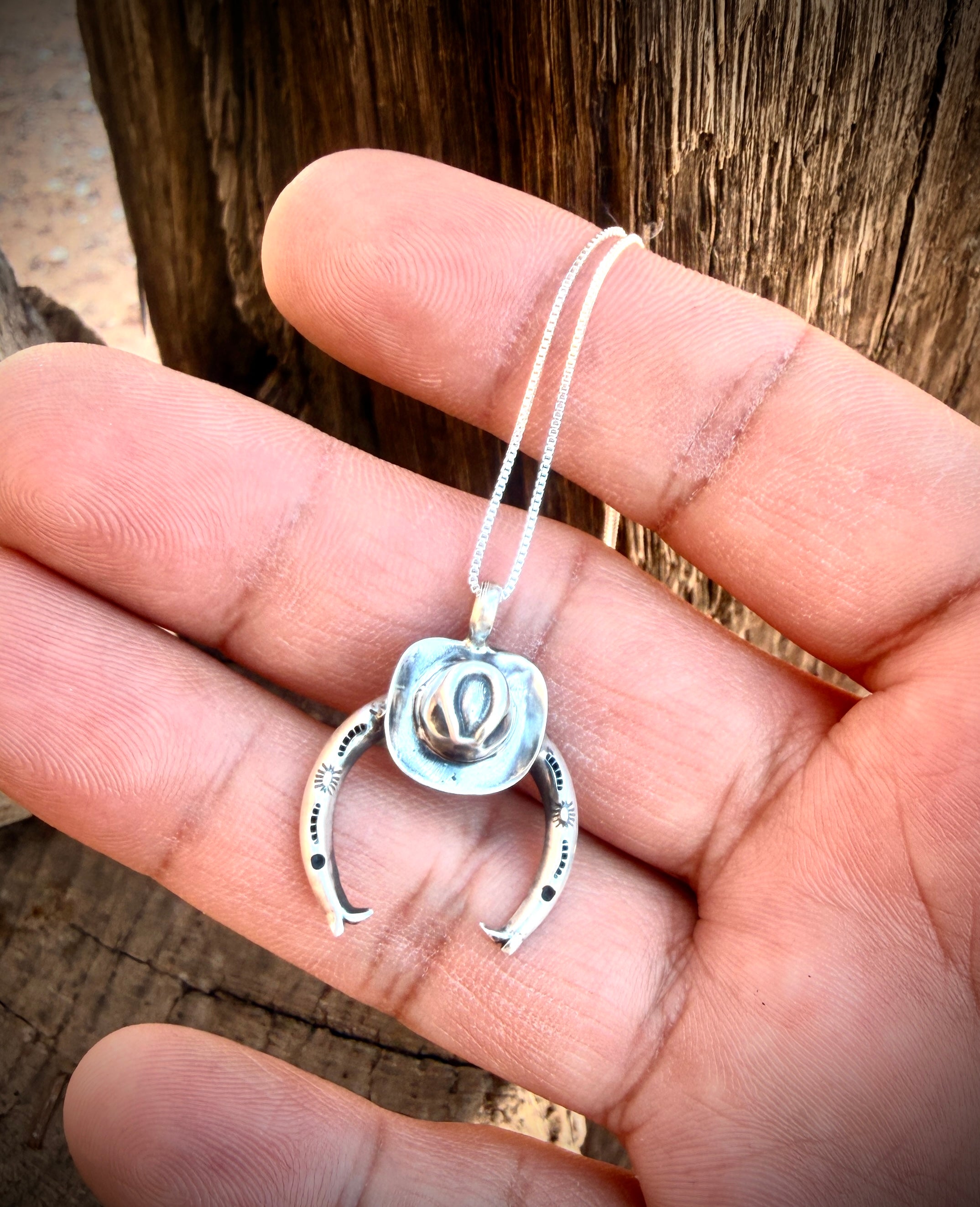 Cowboy Hat Naja Necklace