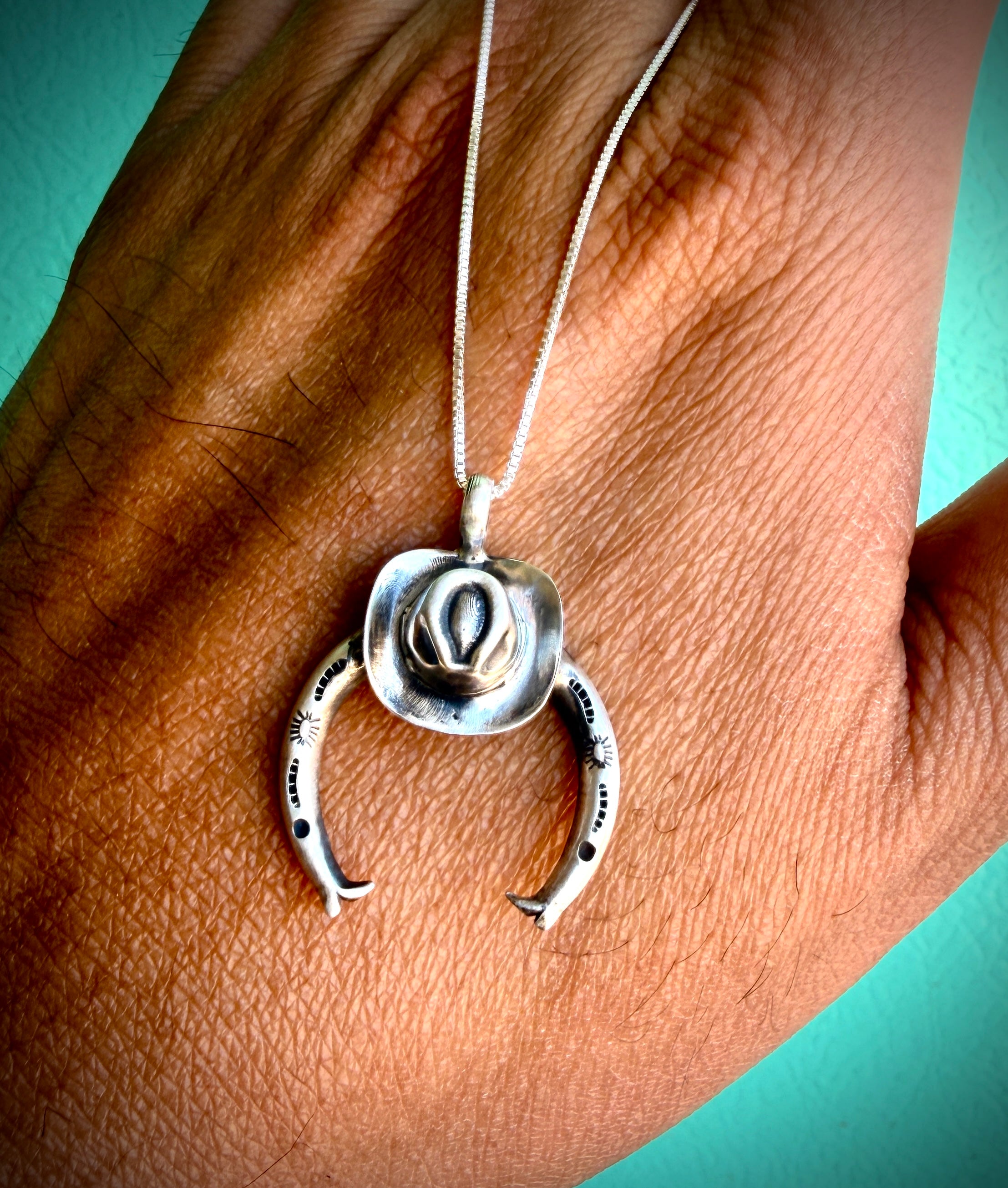 Cowboy Hat Naja Necklace