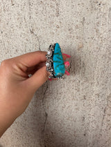 The Flower, Leaf Statement Ring