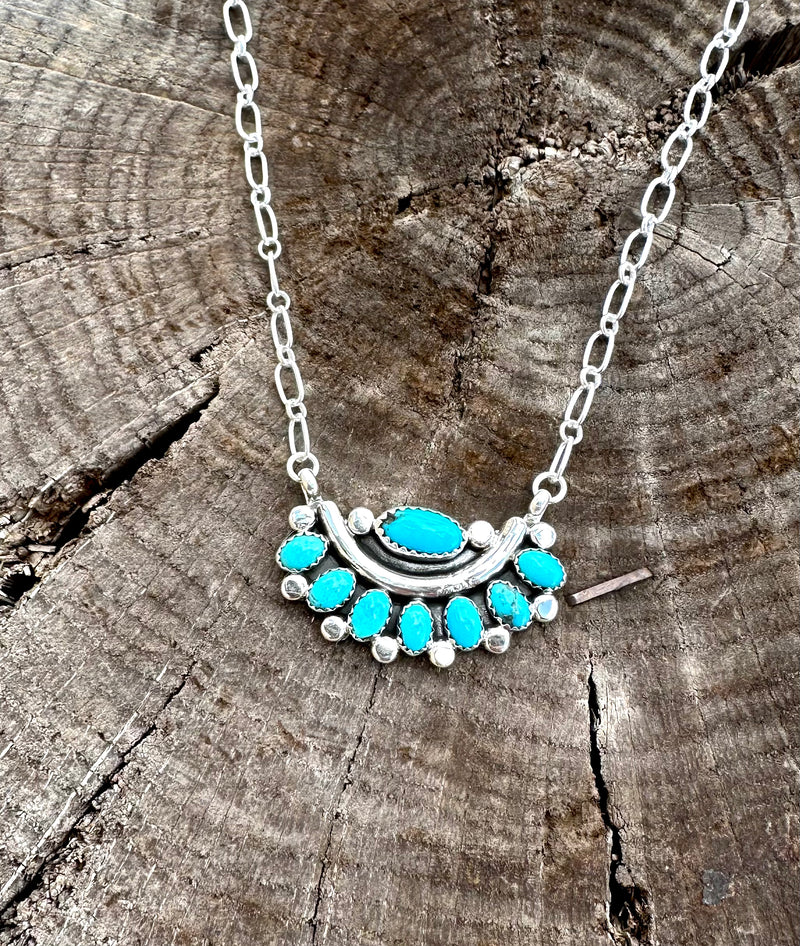 Half Cluster Necklace