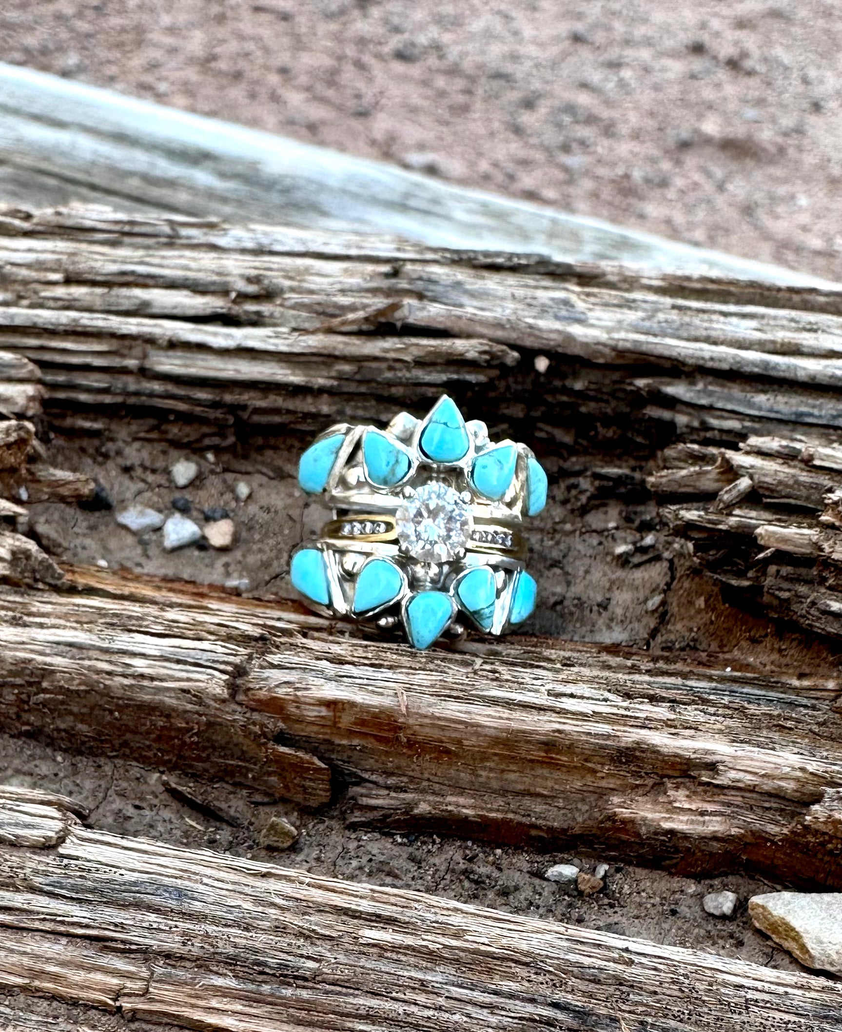 Zuni Wedding Ring Guard