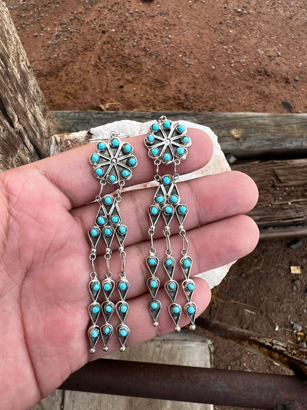 Zuni Chandelier Earrings