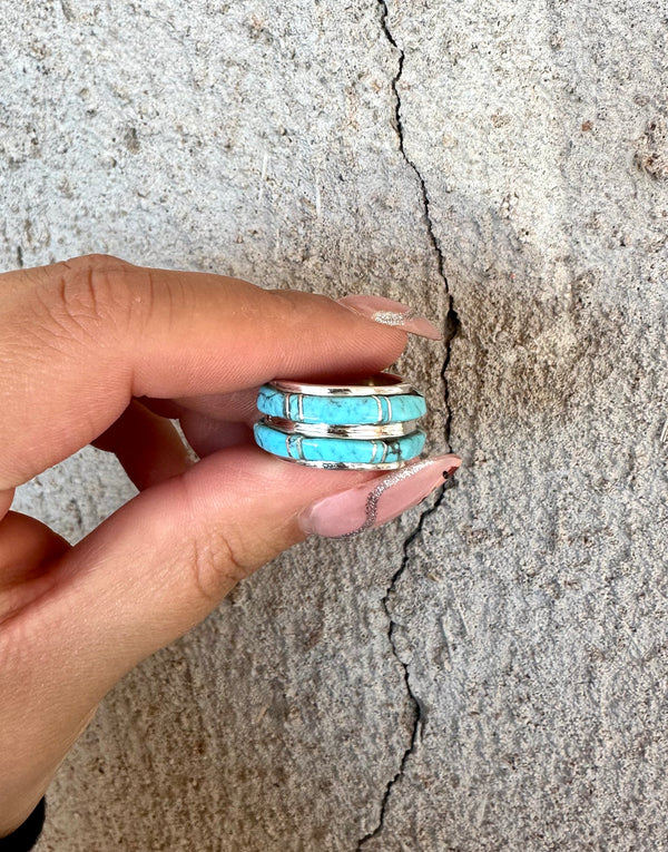 Zuni Double Row Ring