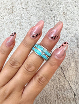 Zuni Double Row Ring