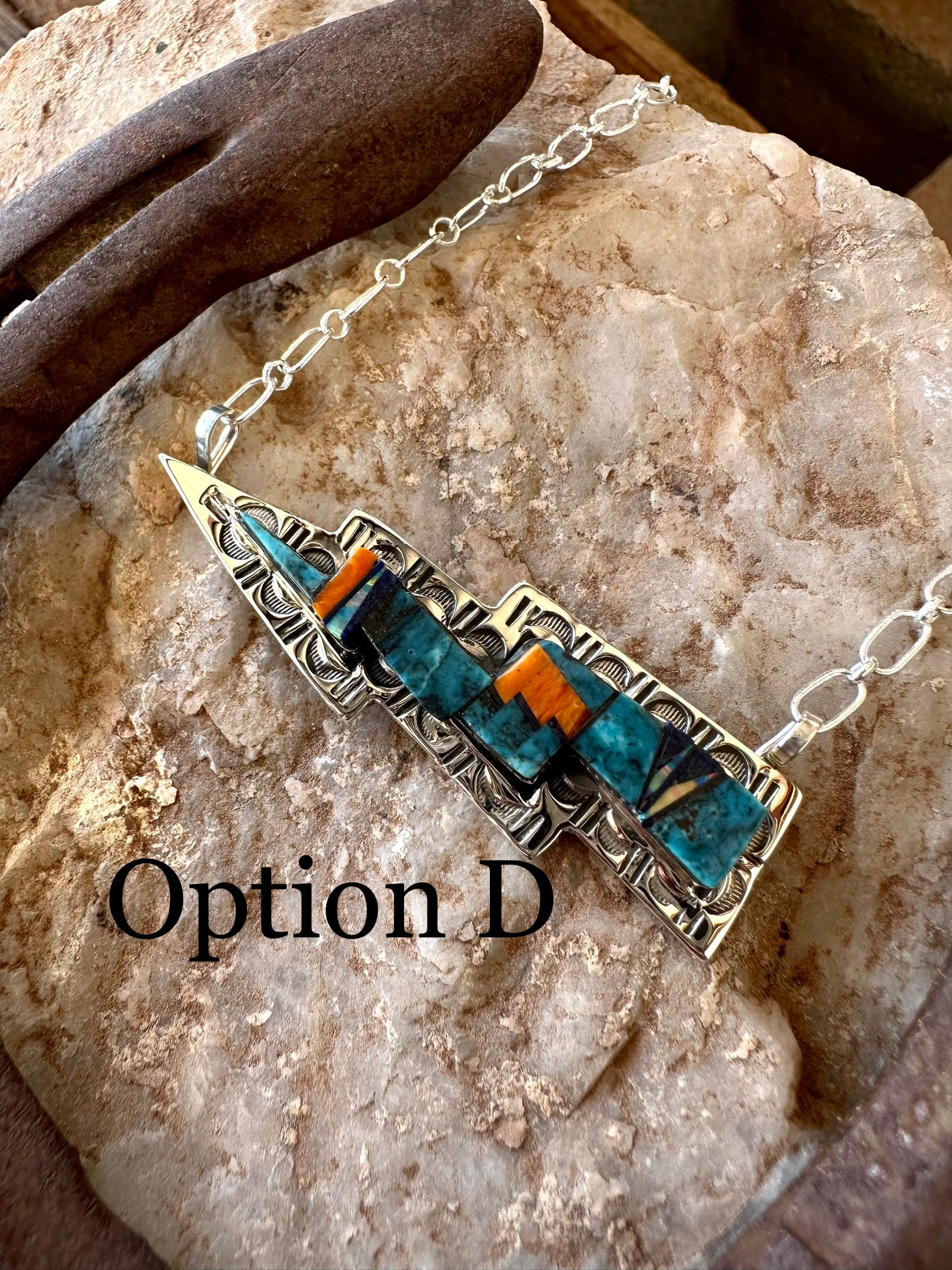 High Voltage Lightning Bolt Necklace