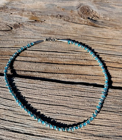 Silver and Turquoise Necklace