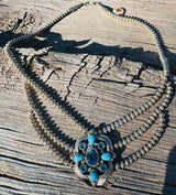 Blue Topaz Necklace