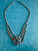 Blue Topaz Necklace