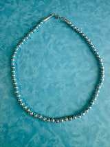 Silver and Turquoise Necklace