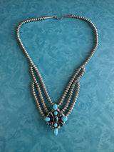 Layered Topaz Necklace