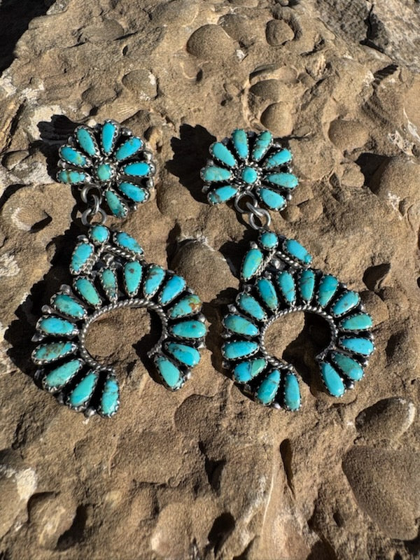 Turquoise Naja Earring