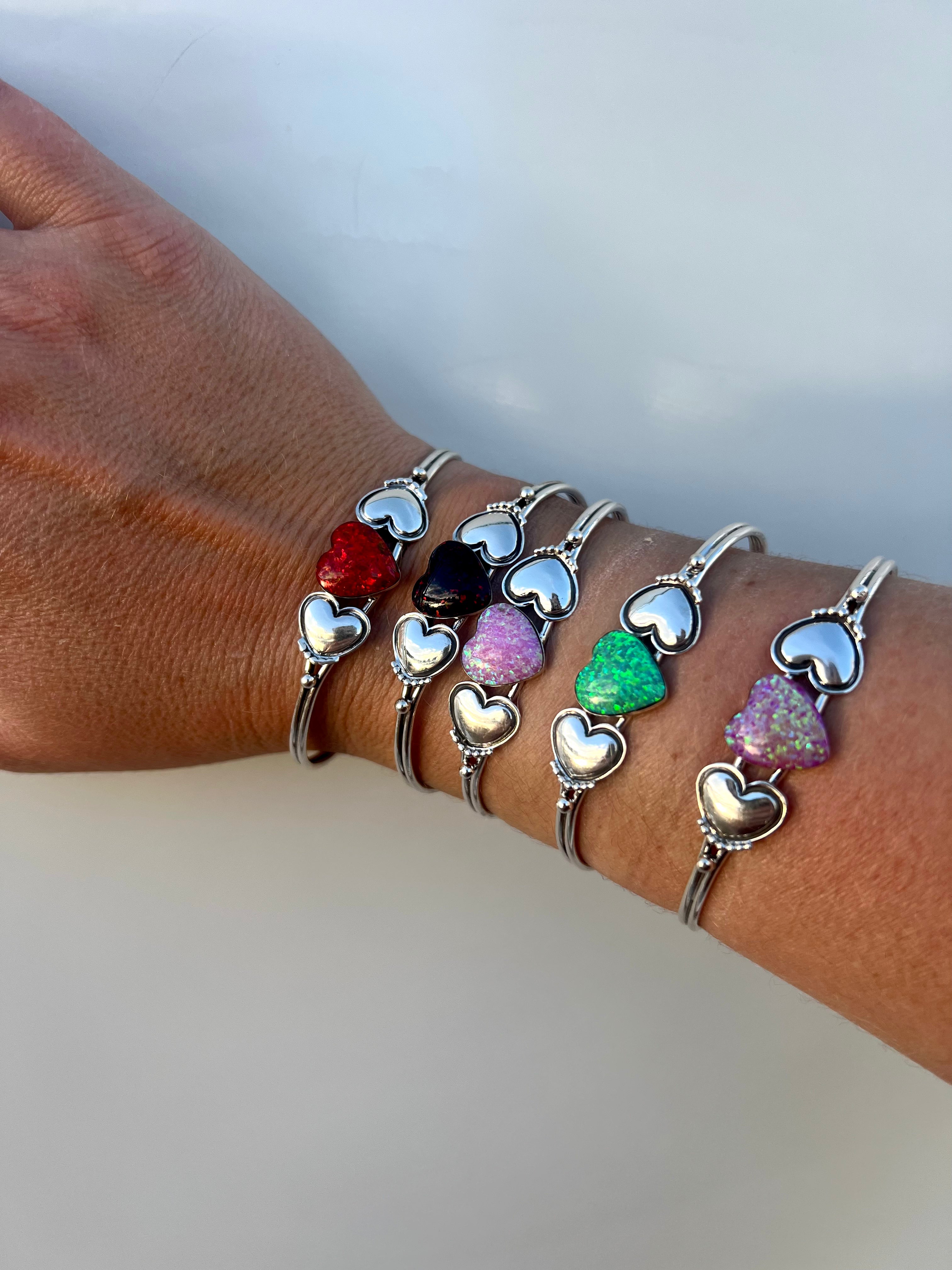 Trio Hearts Cuff