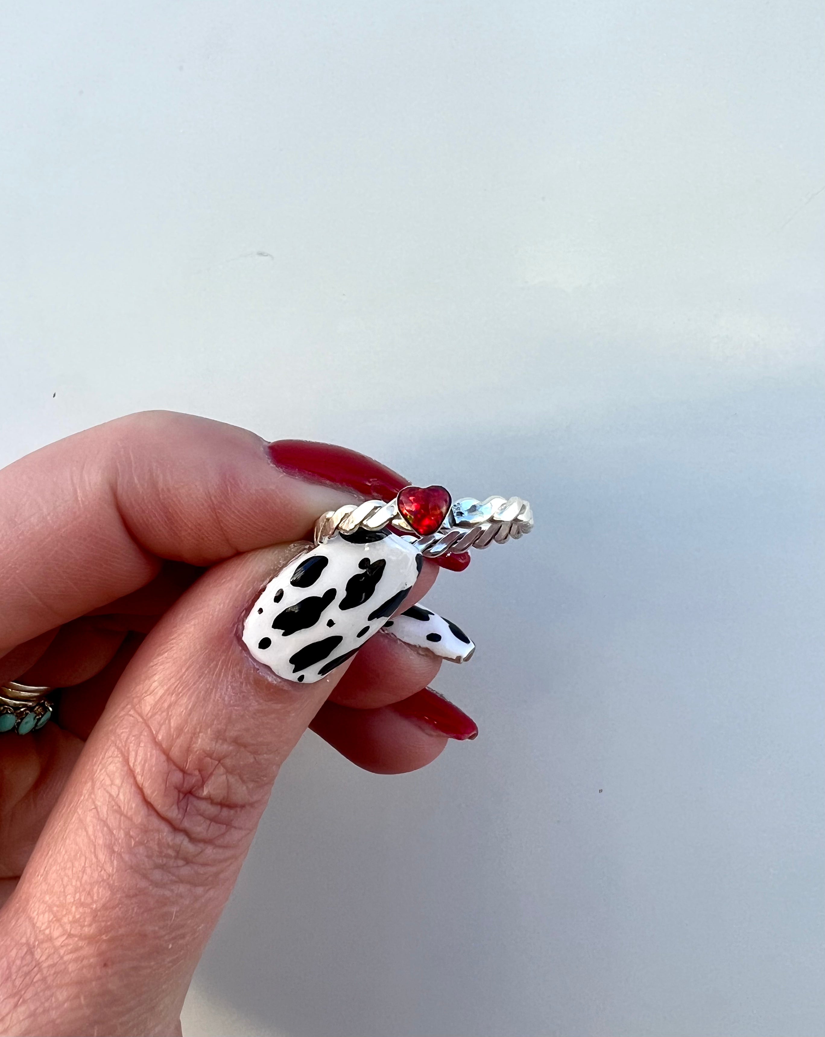 Twisted Heart Ring
