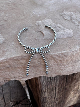 Pearl Bow Tie Cuff