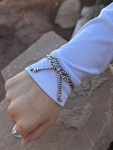 Pearl Bow Tie Cuff