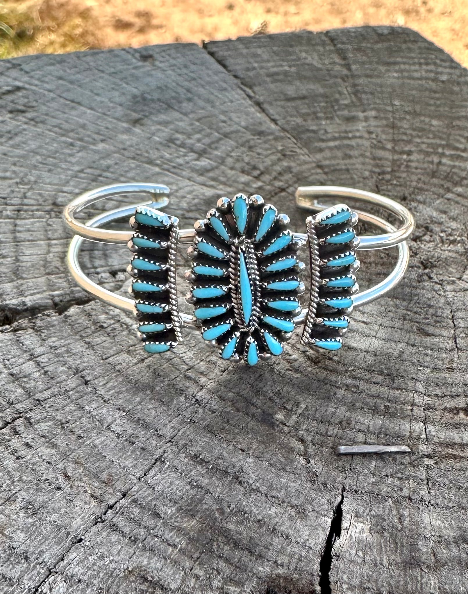 *RARE* Judy Wallace Needlepoint Cuff