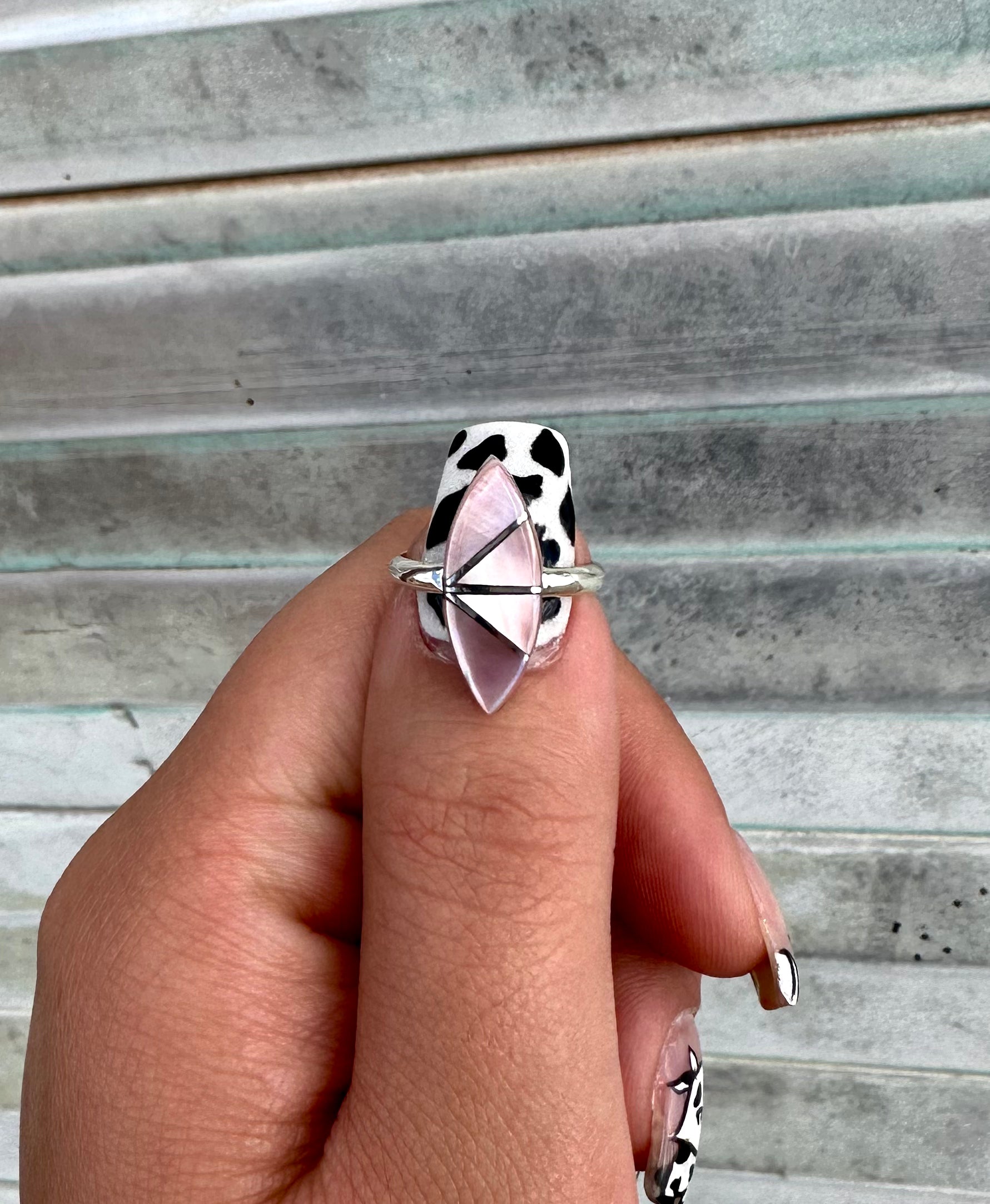 Raindrop Zuni Ring