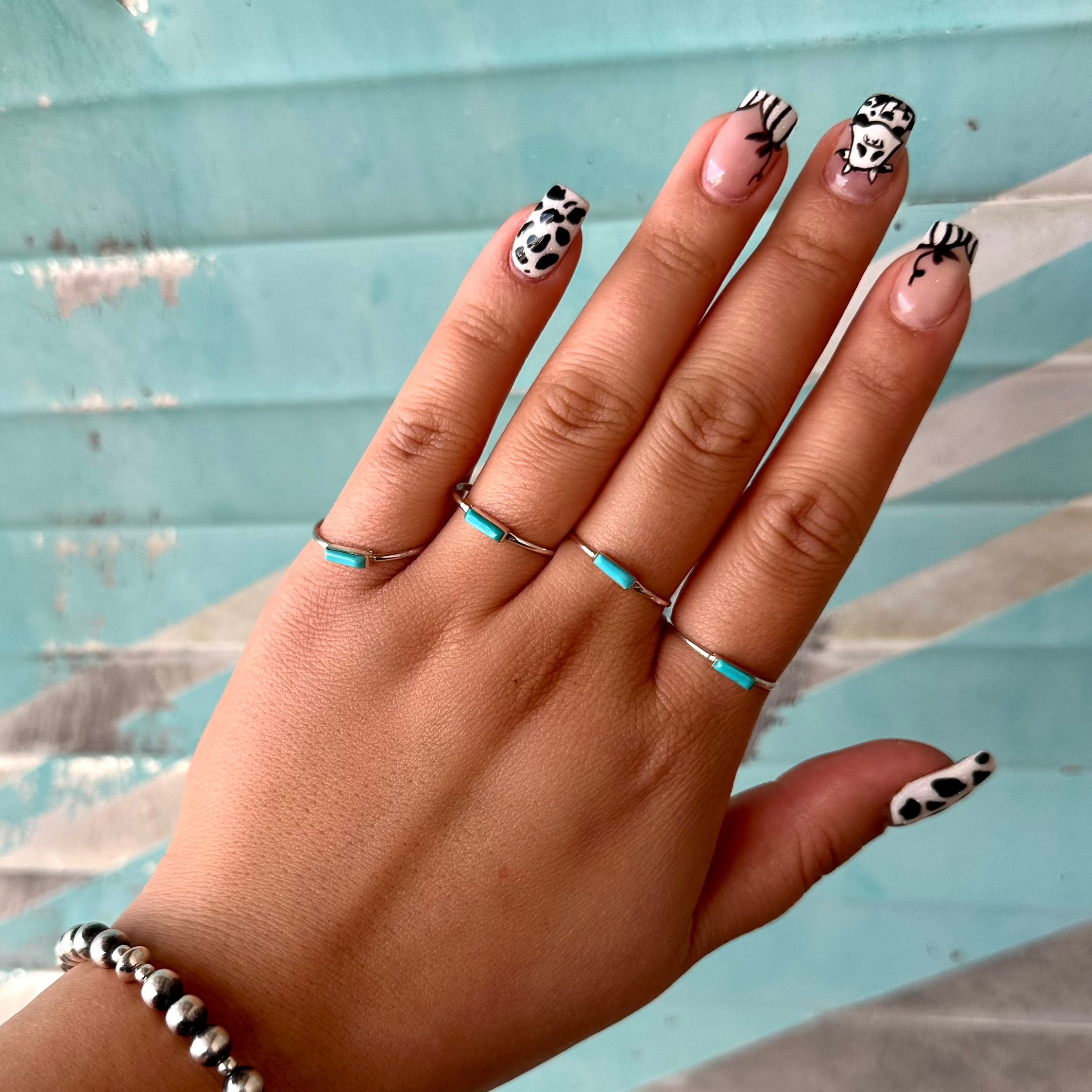 Rectangle Stacker Ring
