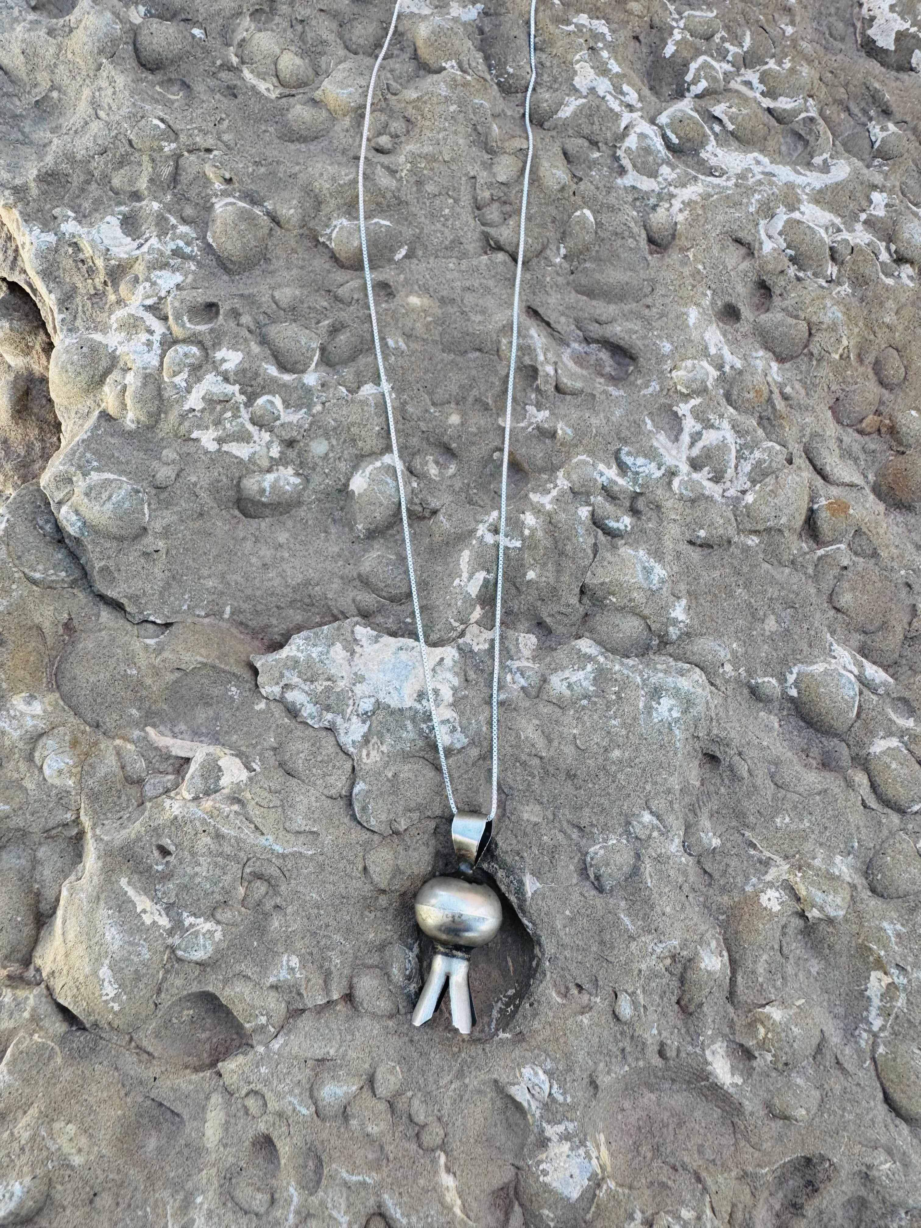 Silver Blossom Pendant