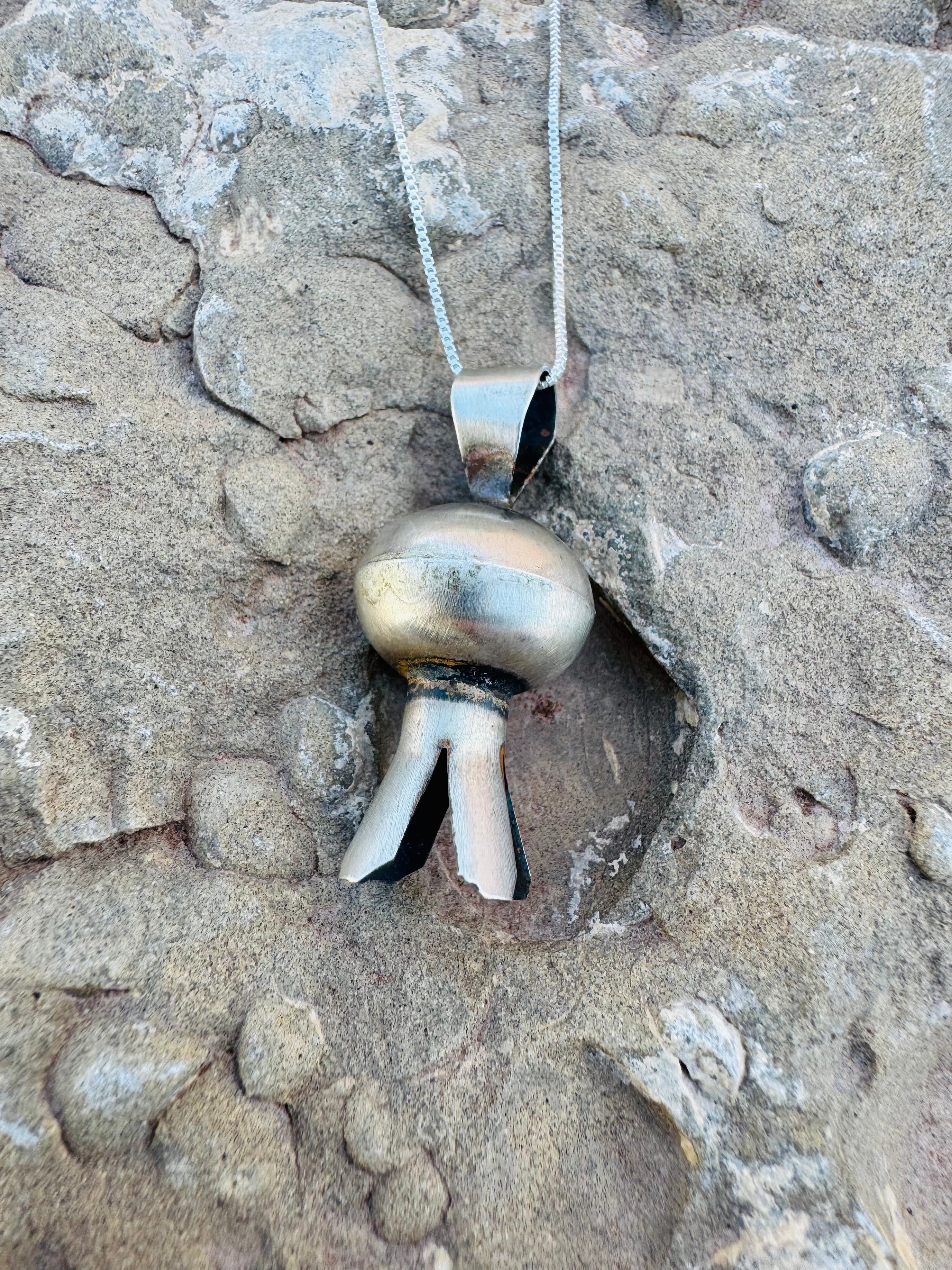 Silver Blossom Pendant