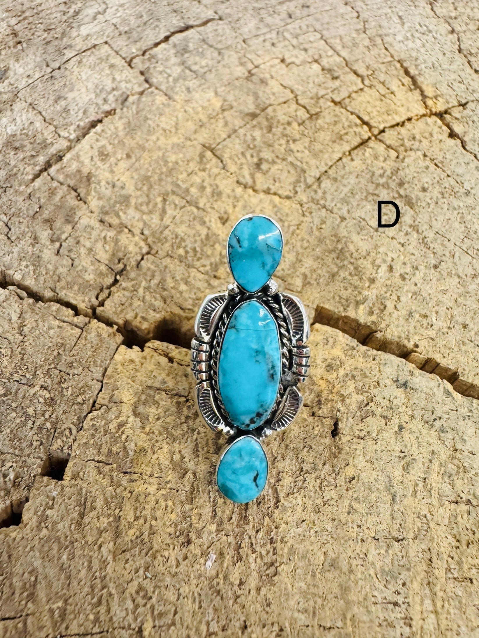 TRIFECTA TURQUOISE RING