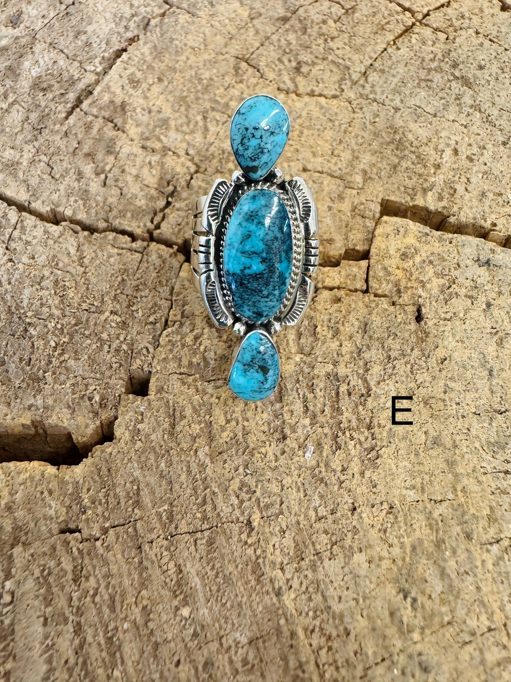 TRIFECTA TURQUOISE RING