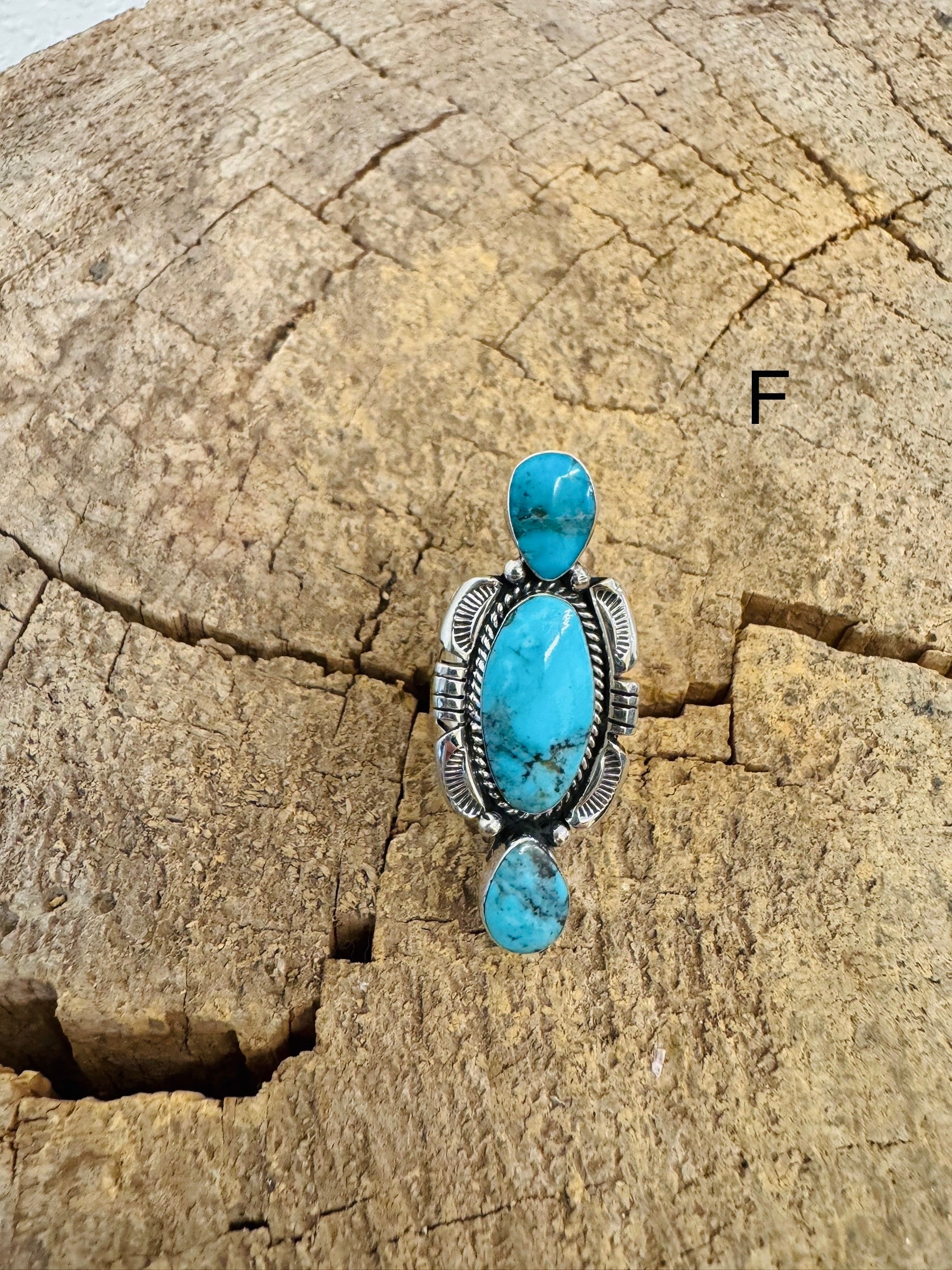TRIFECTA TURQUOISE RING