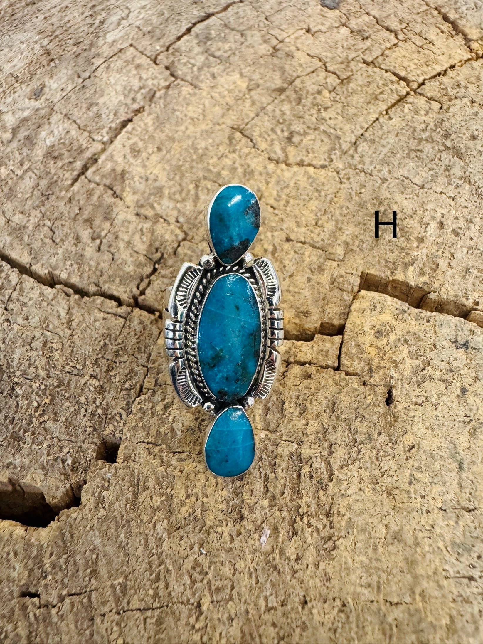 TRIFECTA TURQUOISE RING