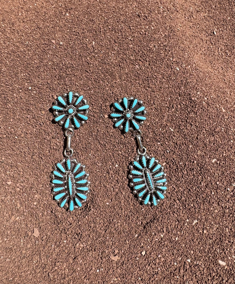 Zuni Sky Drop Earrings