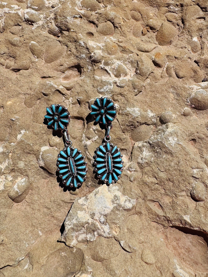 Zuni Sky Drop Earrings