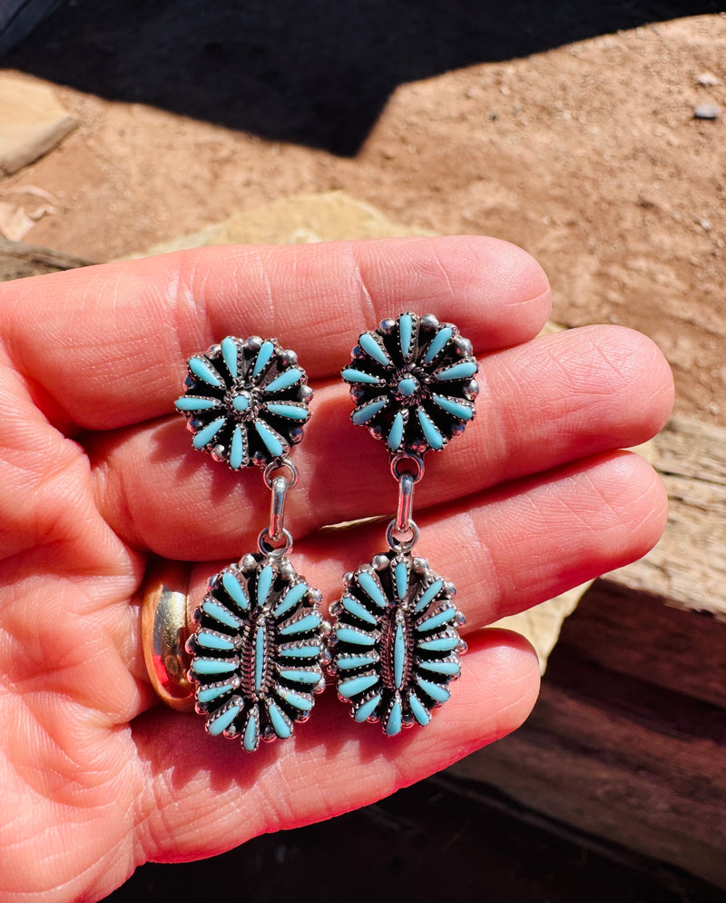 Zuni Sky Drop Earrings