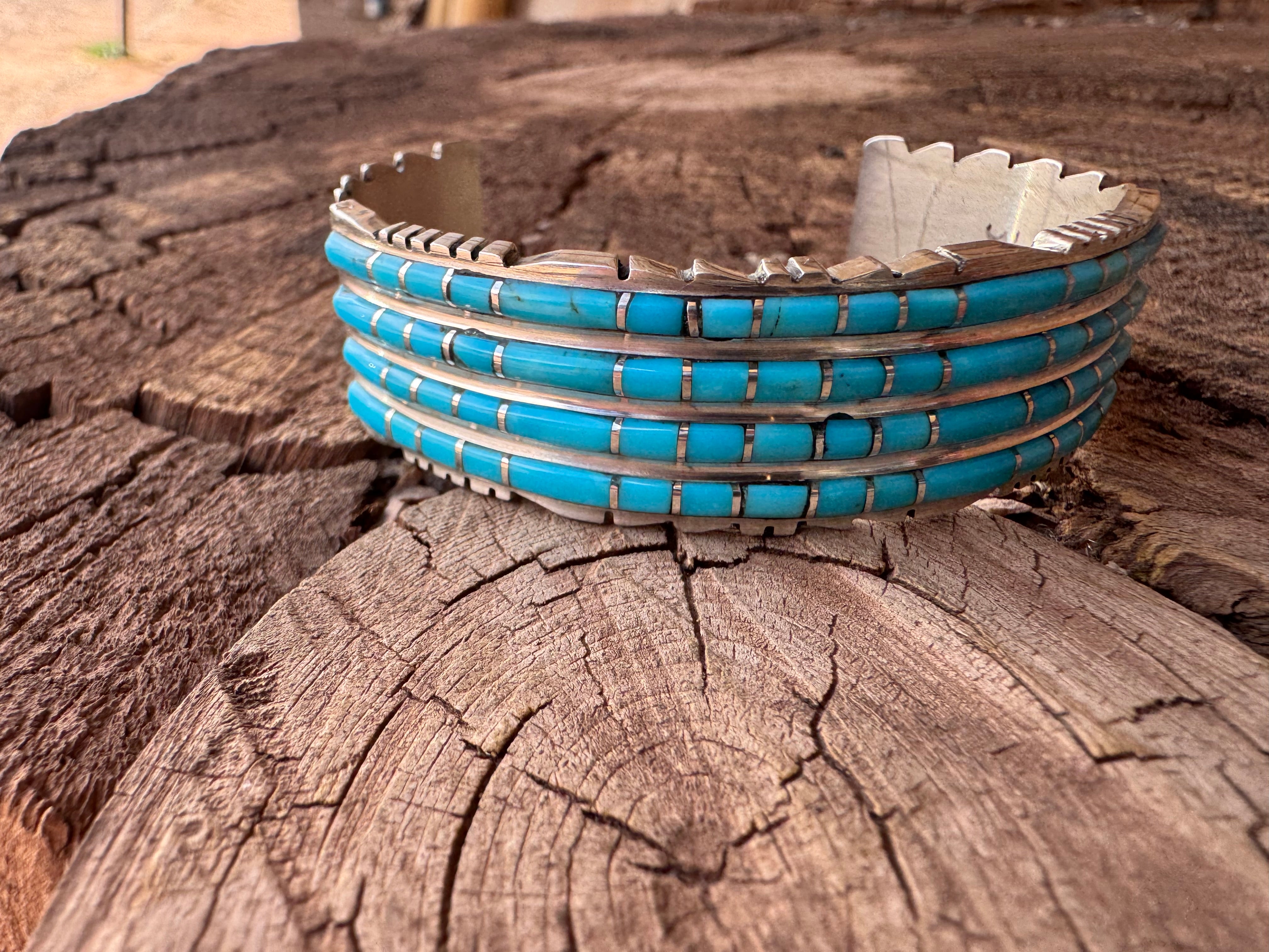 Turquoise Quad Cuff