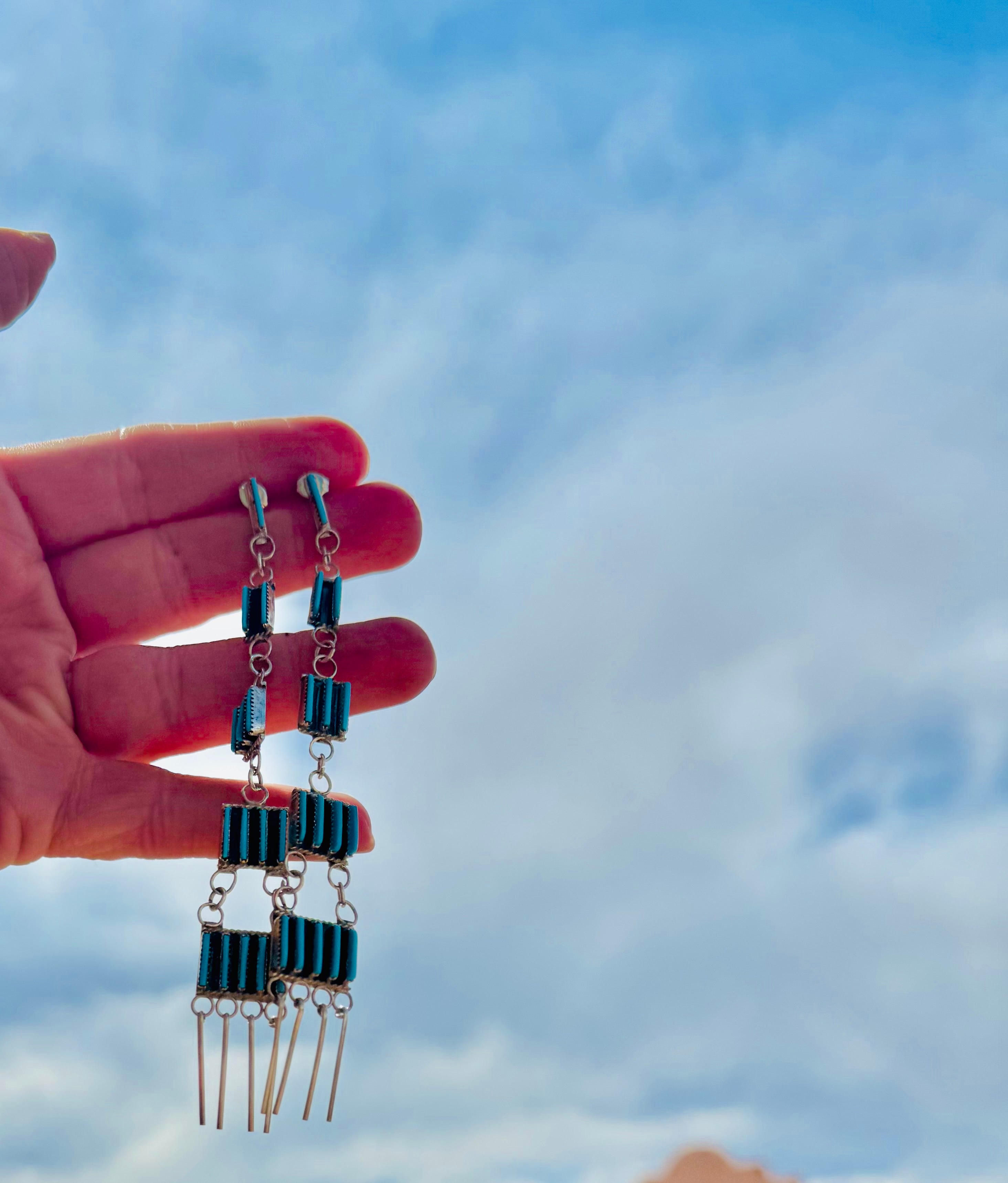 5 Tier Dangle Earrings