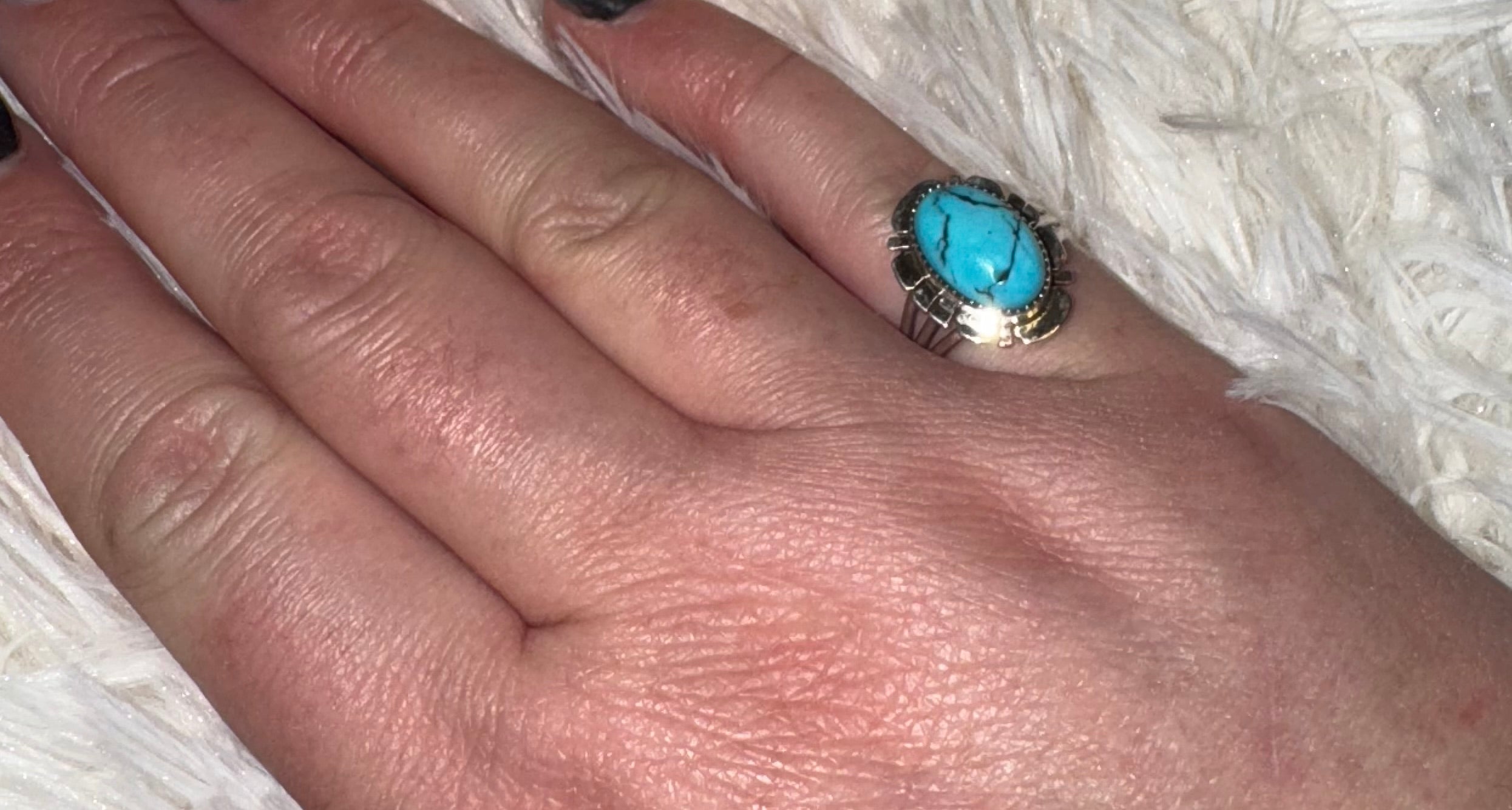 Turquoise Oval Ring