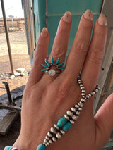 The Crown Turquoise Ring