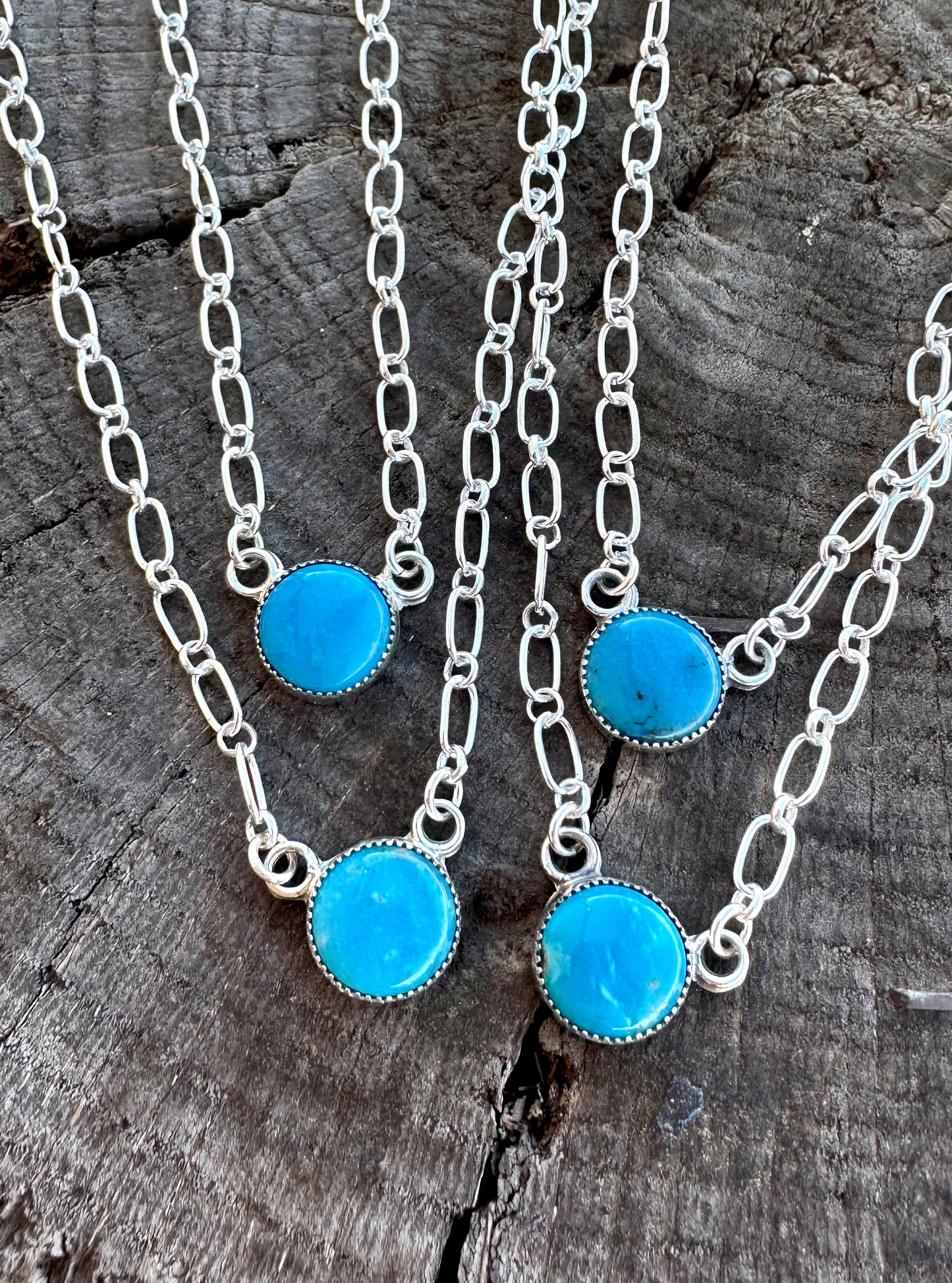 Circular Turquoise Necklace