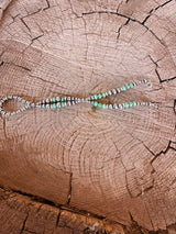 Mexican Green Turquoise Harness Bracelet