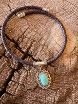 Oval Turquoise Choker