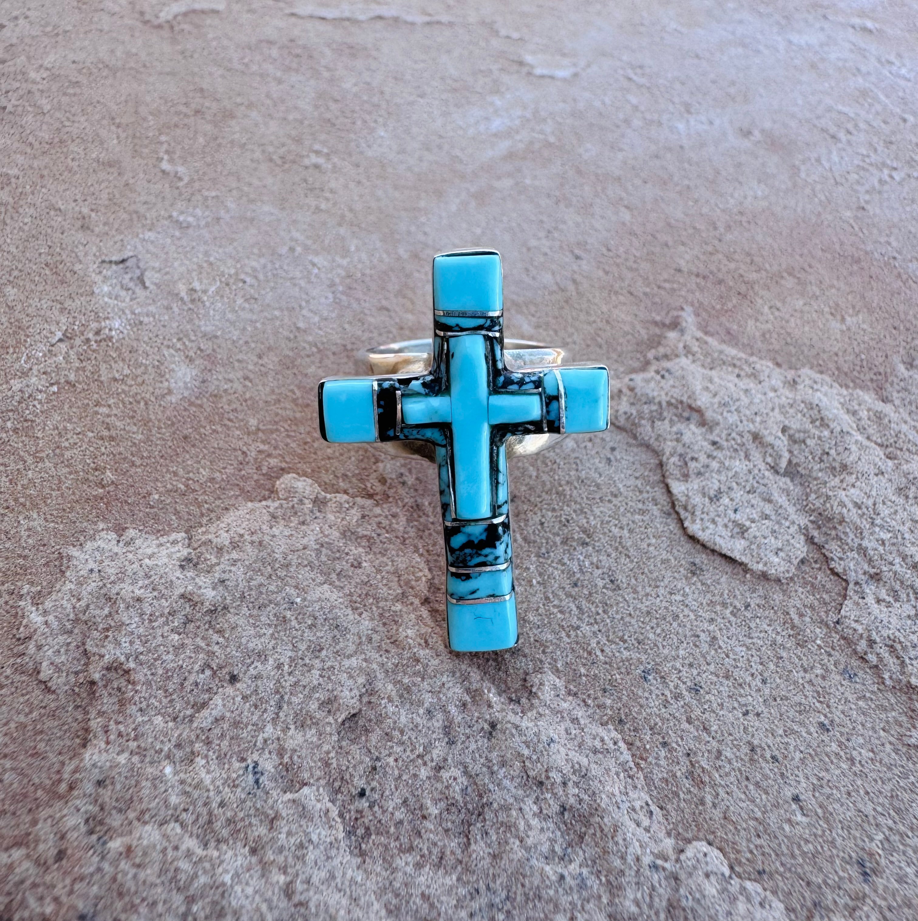 One of a Kind Cross Ring