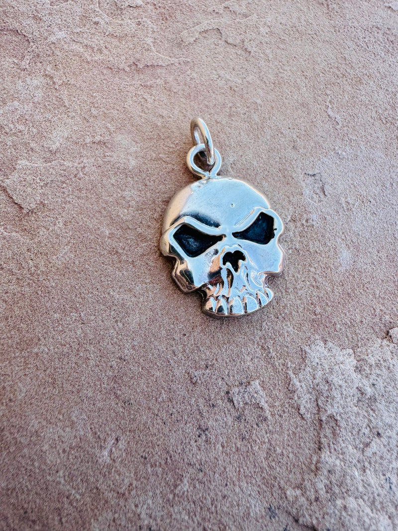 Silver Skull Pendant