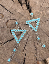 Totally Triangle Drop Earrings