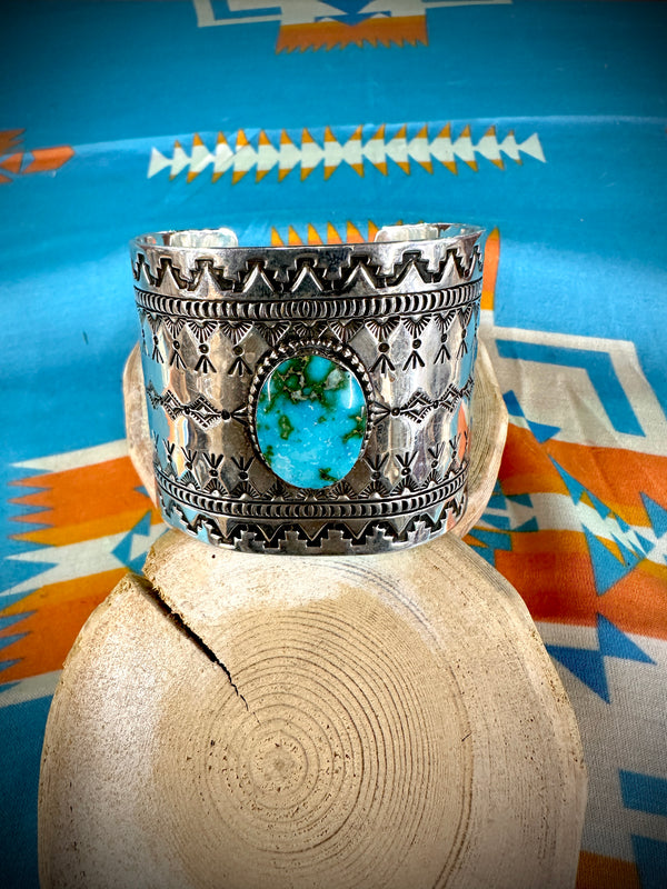 Wide Open Spaces Turquoise Cuff