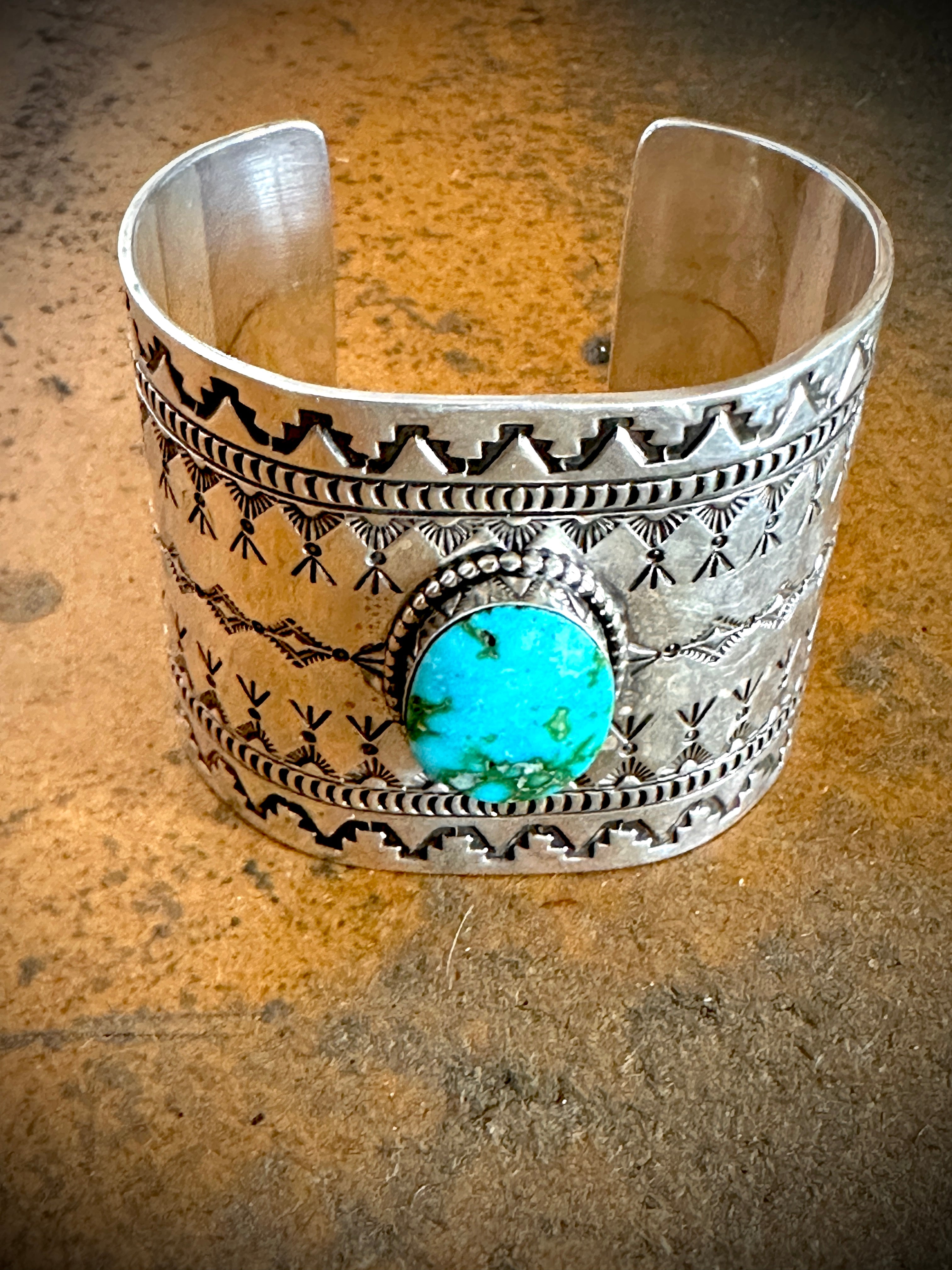 Wide Open Spaces Turquoise Cuff