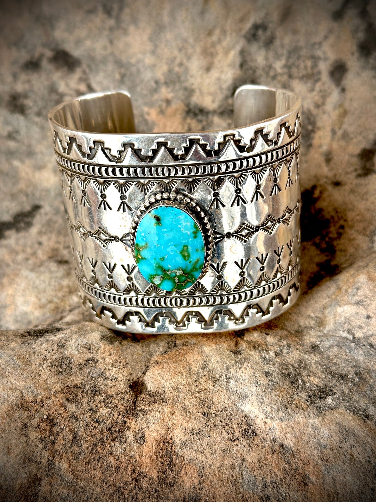 Wide Open Spaces Turquoise Cuff