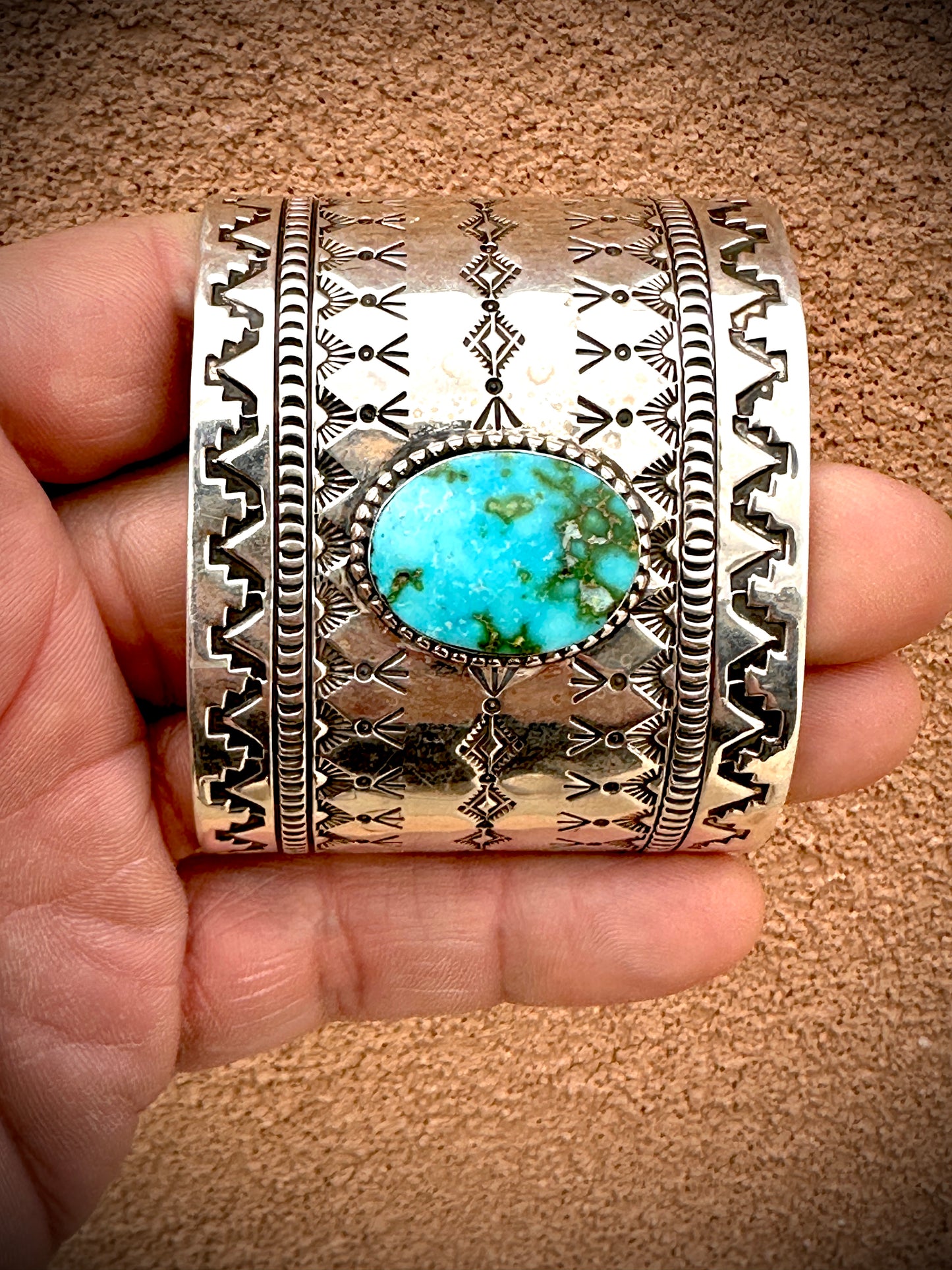 Wide Open Spaces Turquoise Cuff